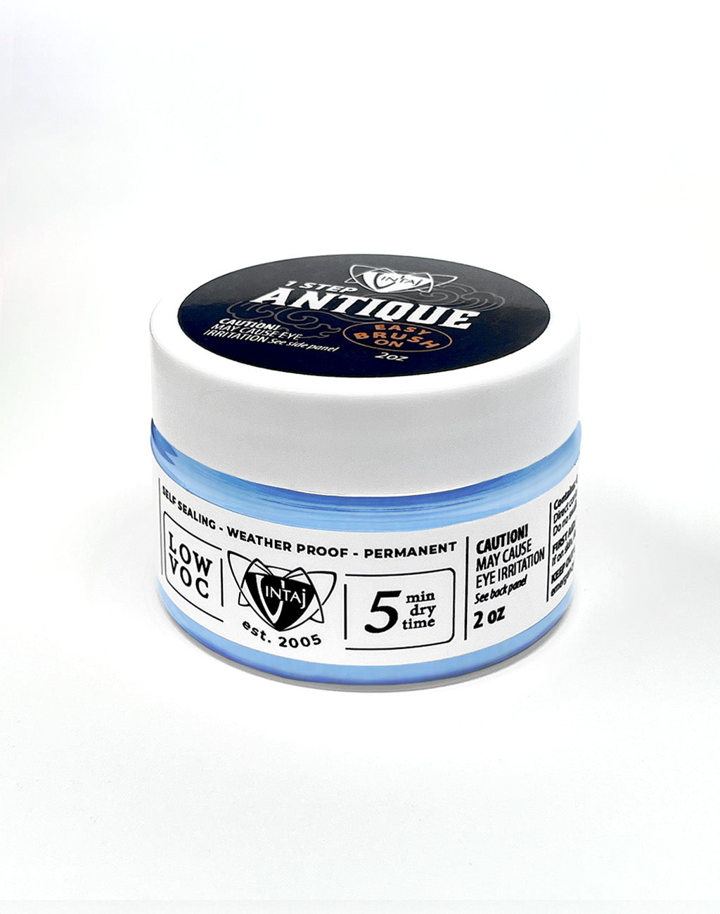 1 Step Antique, Bright Blue, 2 oz