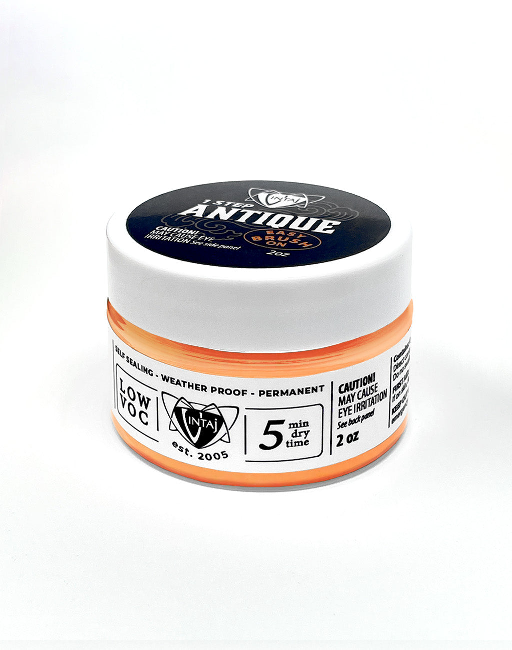 1 Step Antique, Bright Orange, 2 oz