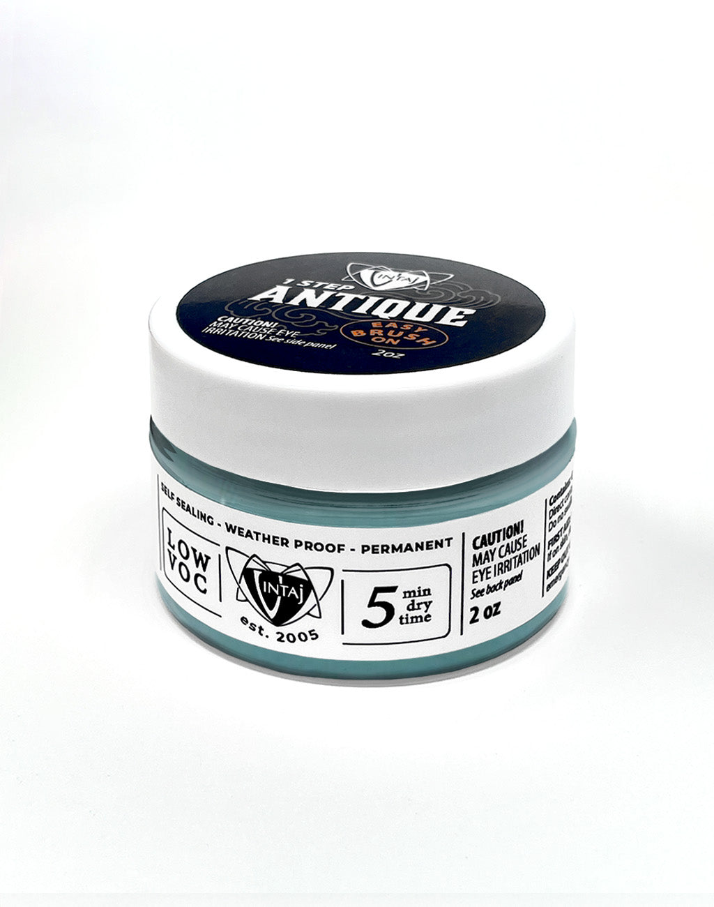 1 Step Antique, Metallic Green, 2 oz
