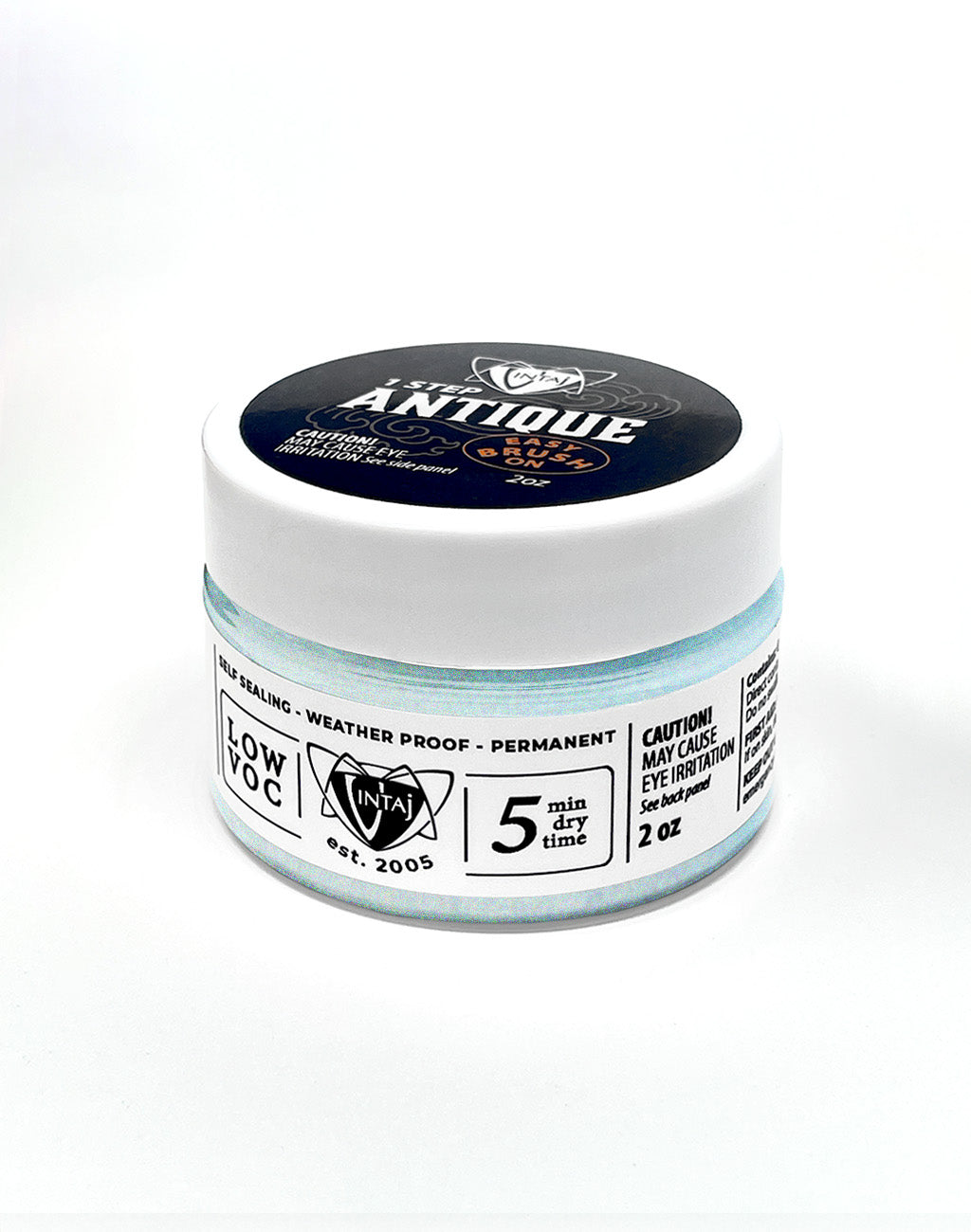 1 Step Antique, Metallic Aqua, 2 oz