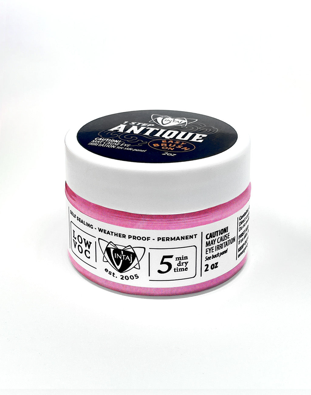 1 Step Antique, Metallic Fuchsia, 2 oz