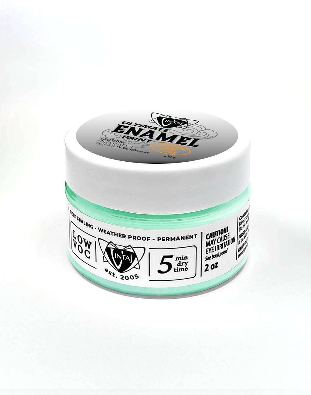 Ultimate Enamel Paint, Green Opal, 2oz