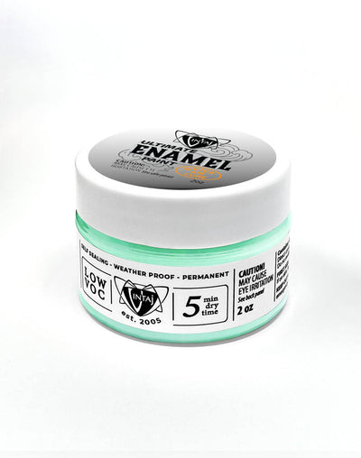 Ultimate Enamel Paint, Green Opal, 2oz