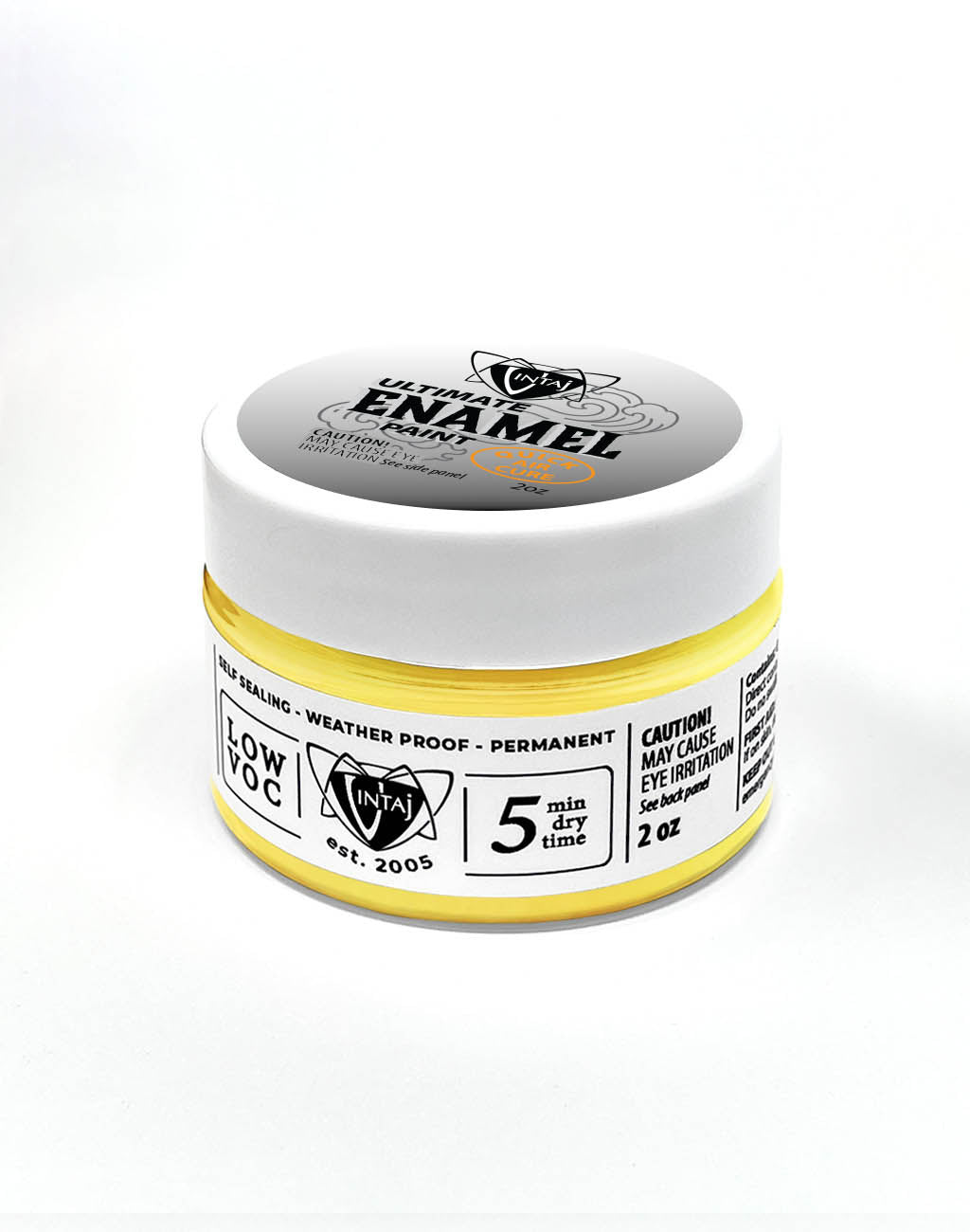 Ultimate Enamel Paint, Ochre, 2oz