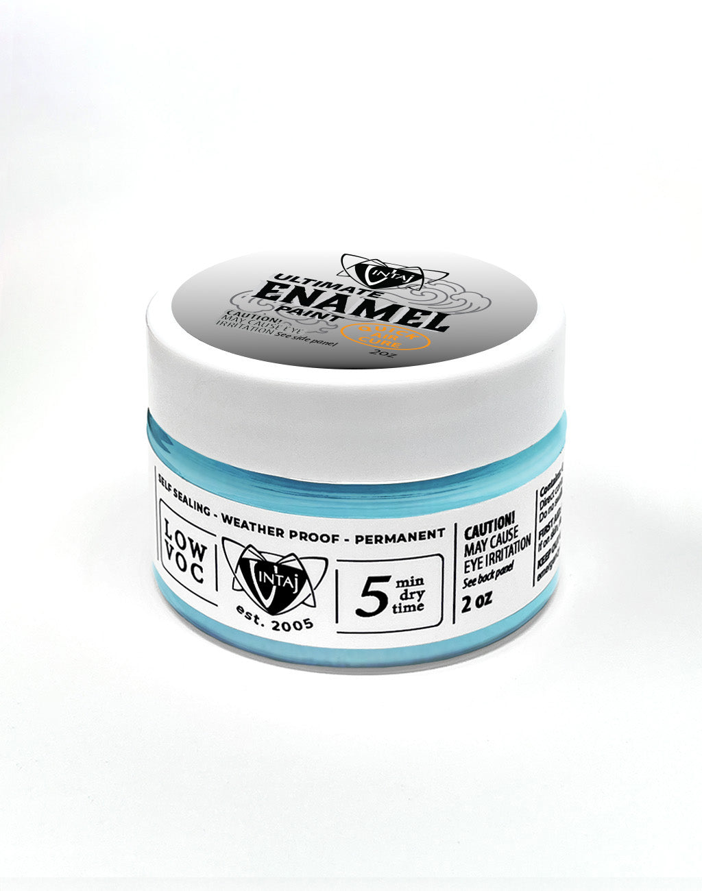 Ultimate Enamel Paint, Turquoise, 2oz
