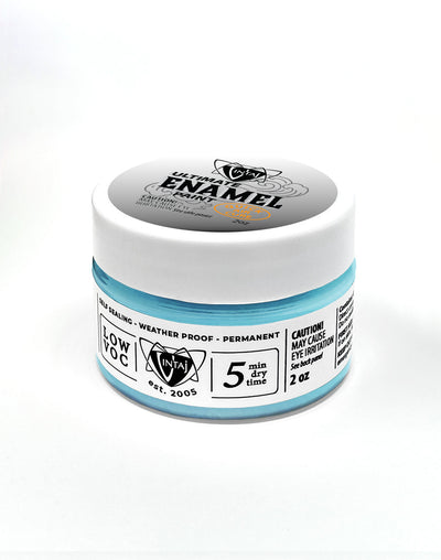 Ultimate Enamel Paint, Turquoise, 2oz
