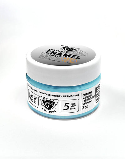 Ultimate Enamel Paint, Blue Fluorite, 2oz