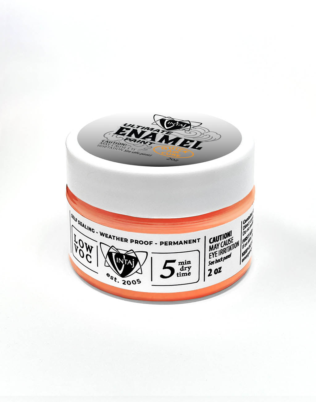 Ultimate Enamel Paint, Rust, 2oz