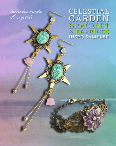 Celestial Garden Bracelet & Earrings Inspo Bundle
