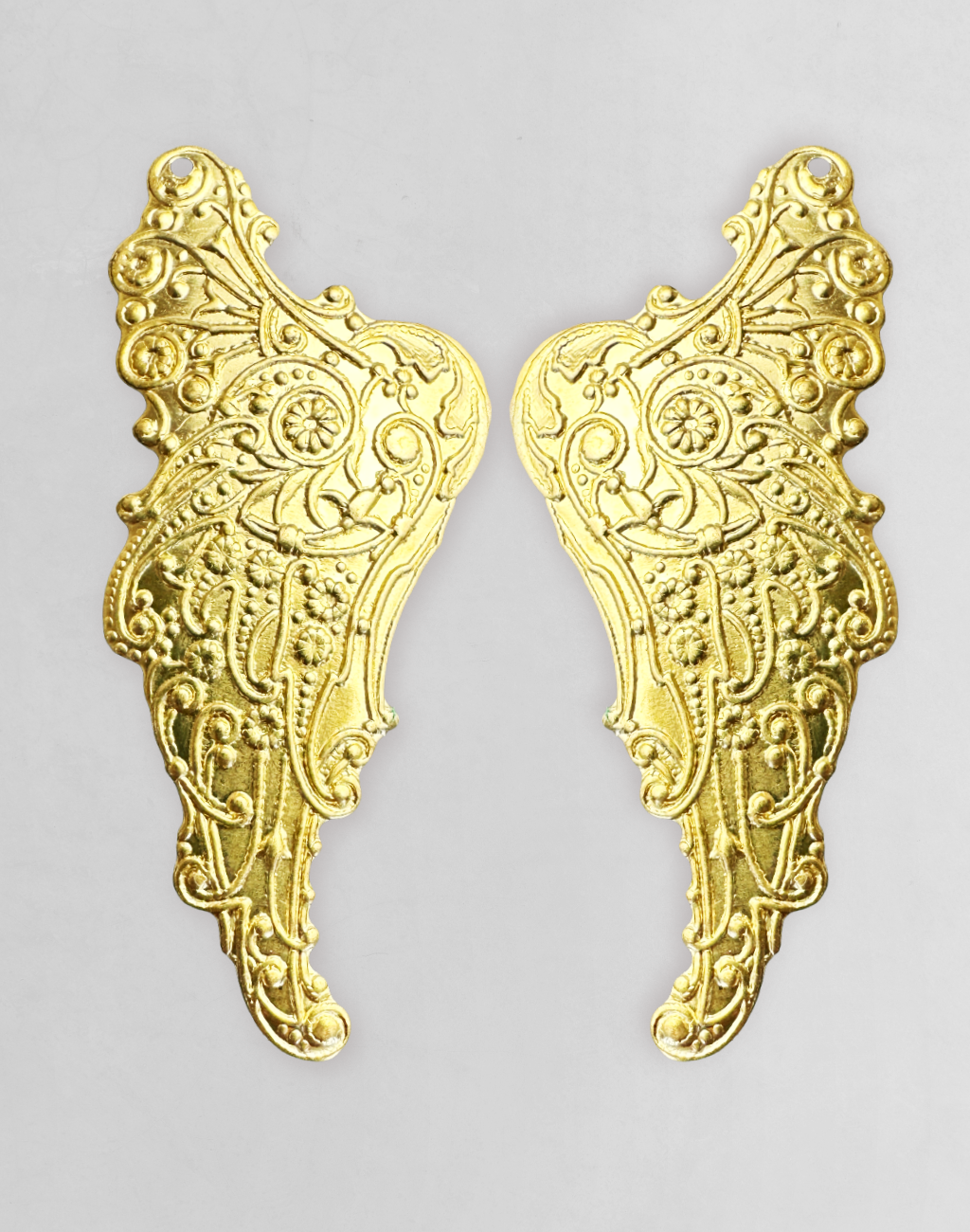 Gold Celestial Starfall wings, ornate and detailed.