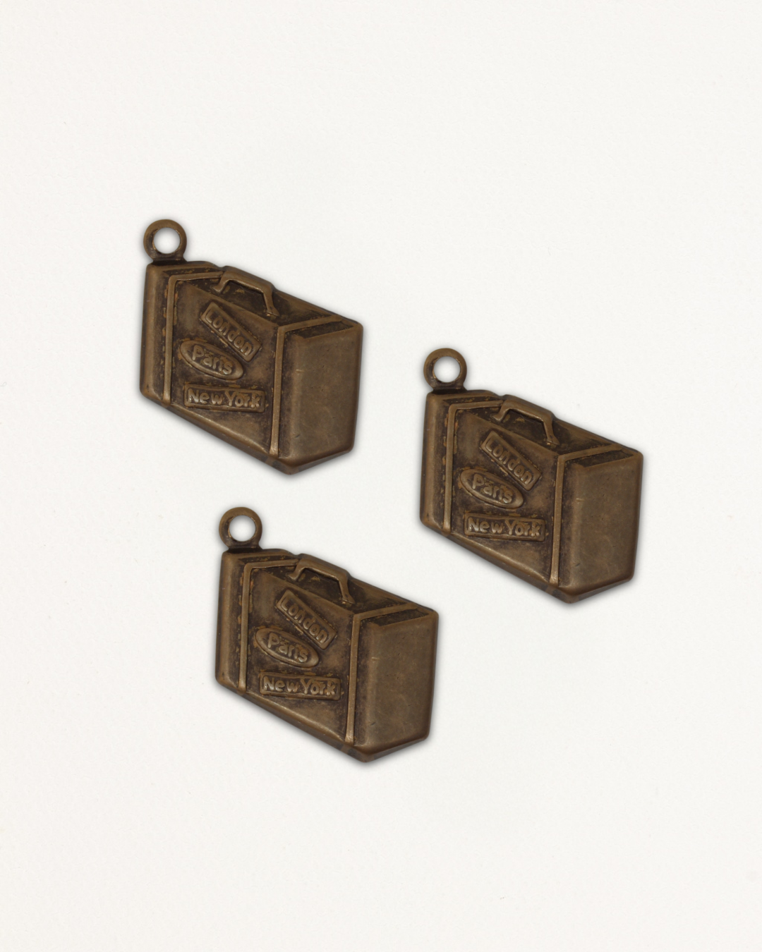 Journey Luggage, 29x14mm (3pcs)