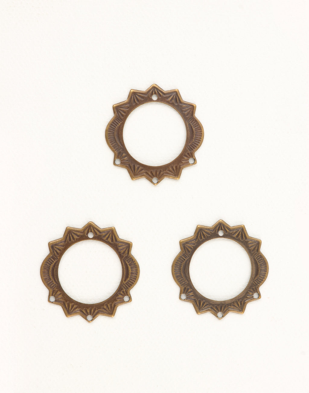 Sunburst Ring, 27.5mm, (3pcs)