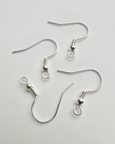 Shepherd Hook Ear Wires, 22x22mm(4pcs)