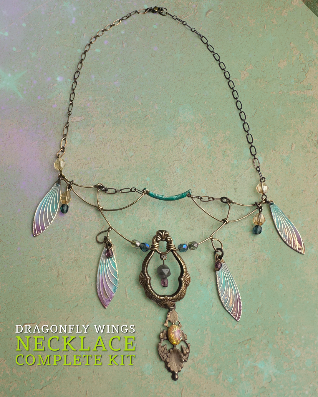 Dragonfly Wings Necklace Complete Kit