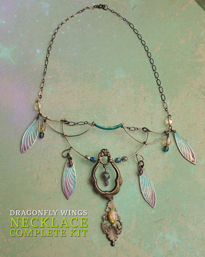 Dragonfly Wings Necklace Complete Kit