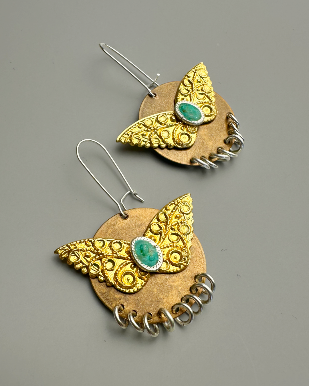 Bohemian Faux Turquoise Earrings Complete Kit