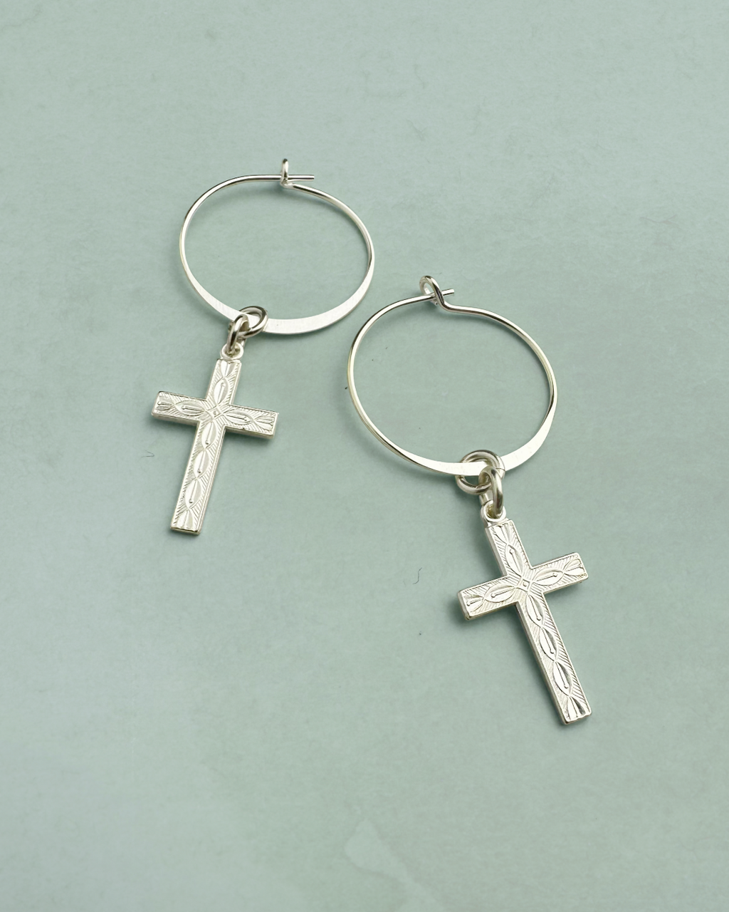 Cross Charm, (2pcs)