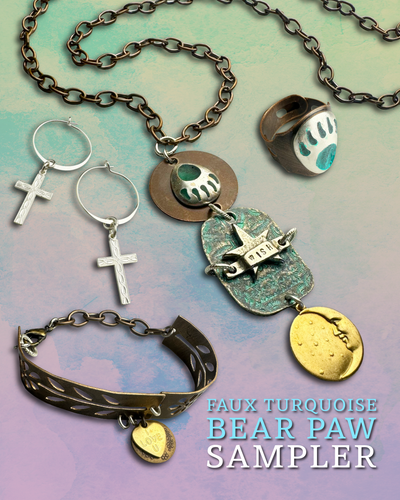 Faux Turquoise Bear Paw Jewelry Inspo Bundle