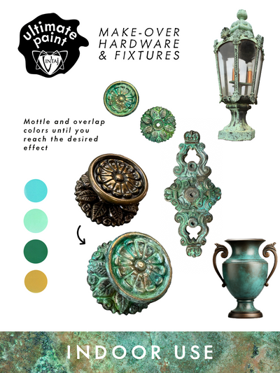 Weathered Patina Hardware Paint Set