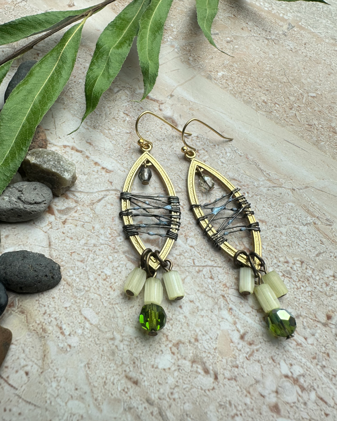 Grecian Garden Necklace & Earring Complete Kit