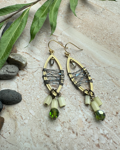 Grecian Garden Necklace & Earring Complete Kit