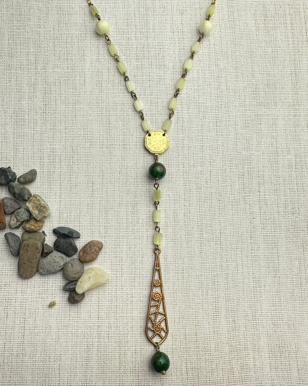 Grecian Garden Necklace & Earring Complete Kit