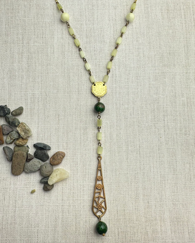 Grecian Garden Necklace & Earring Complete Kit
