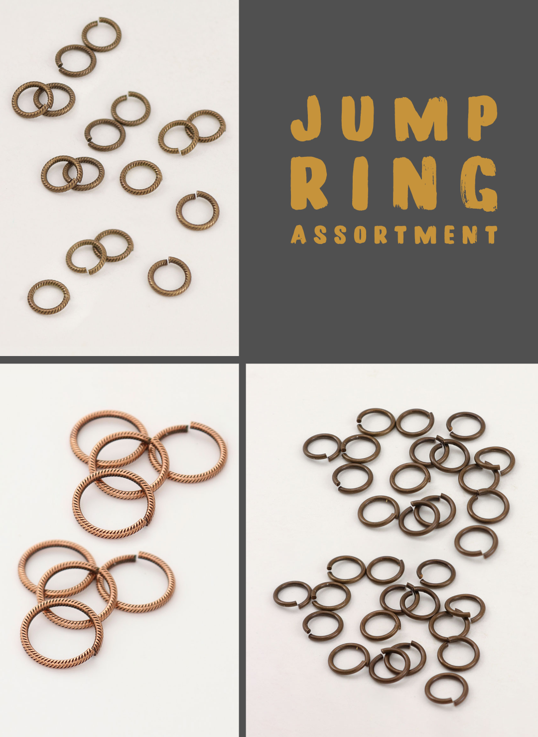 Woodland Gallery Jump Ring Assortment