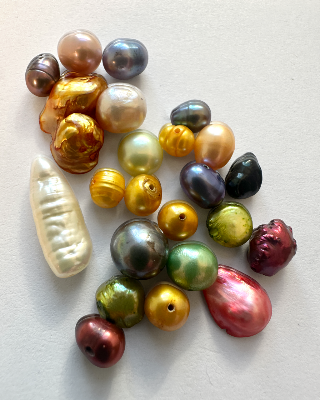 Fresh Water Pearl Assorted Bead Mix - 1 oz