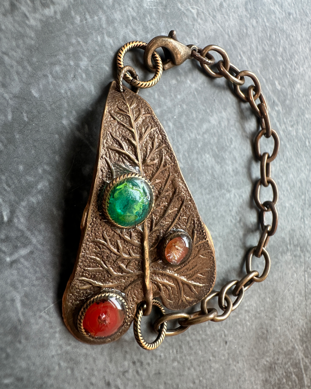 Gemstone Effects Class Kit - Leaf Bracelet