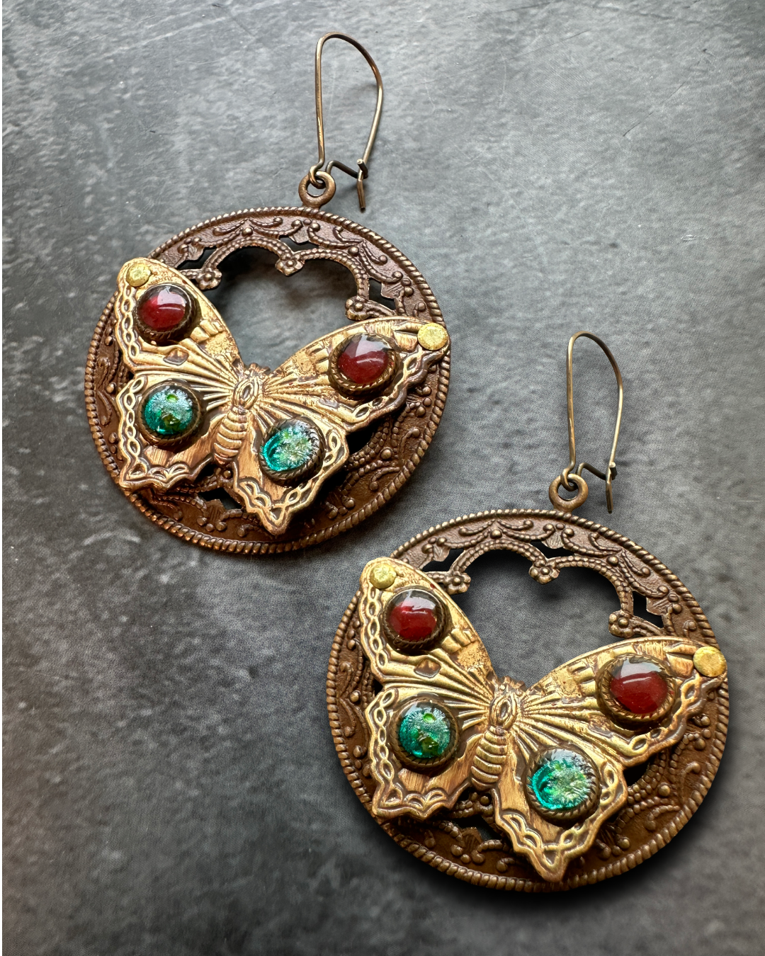 Gemstone Effects Class Kit - Butterfly Earrings