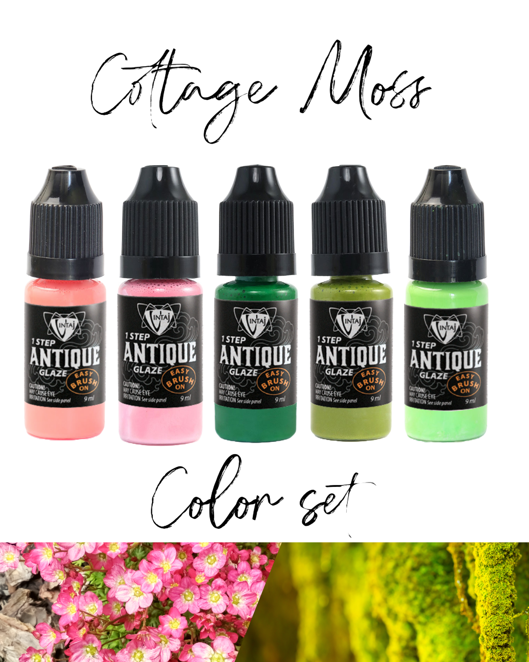 Cottage Moss Patina Color Set