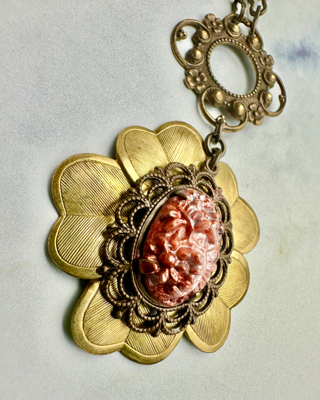 Vintage Jewelry Box Complete Necklace Kit no 1