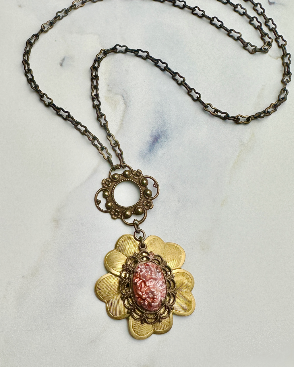 Vintage Jewelry Box Complete Necklace Kit no 1