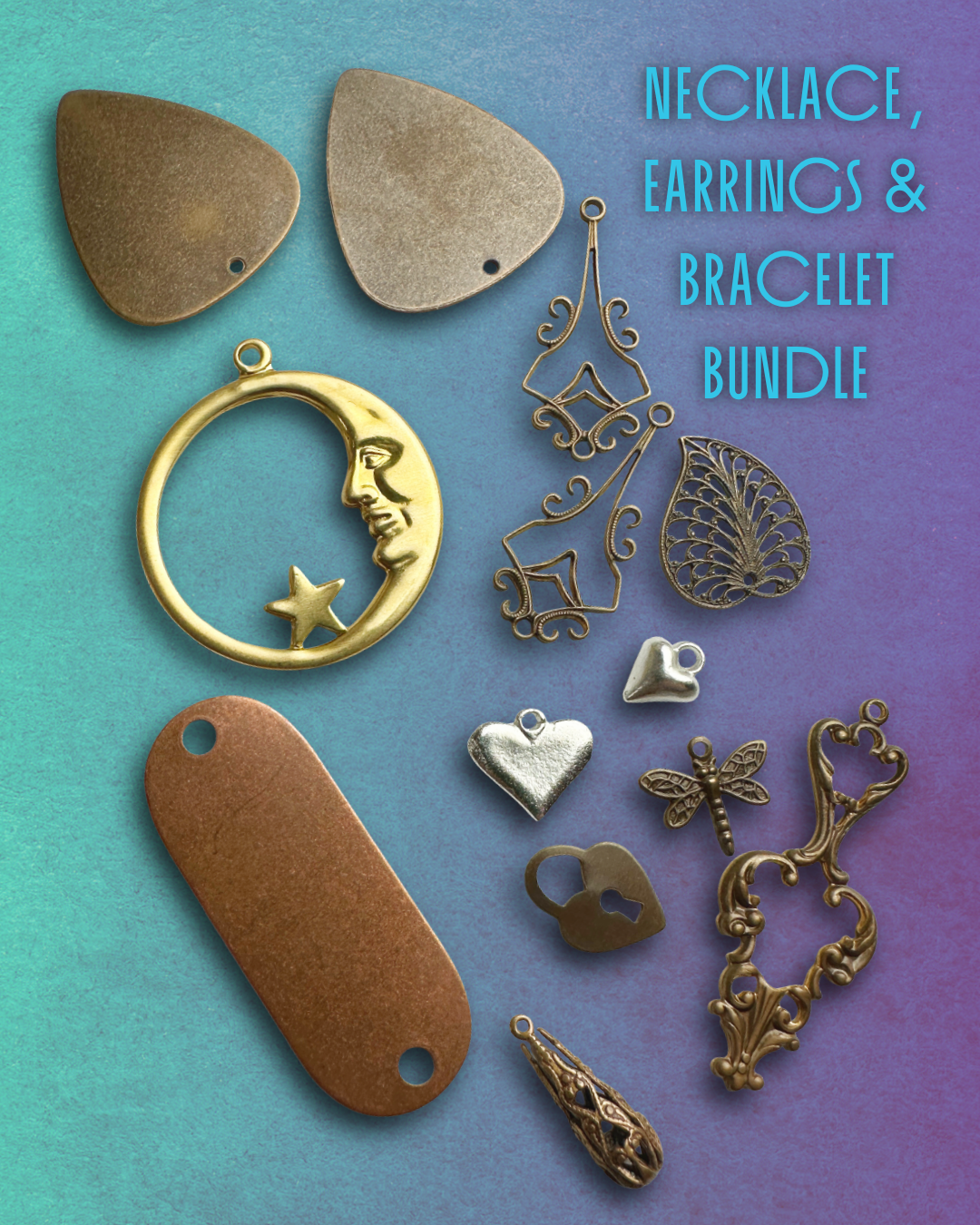 Midnight Dream Necklace, Bracelet & Earring Sampler Bundle!