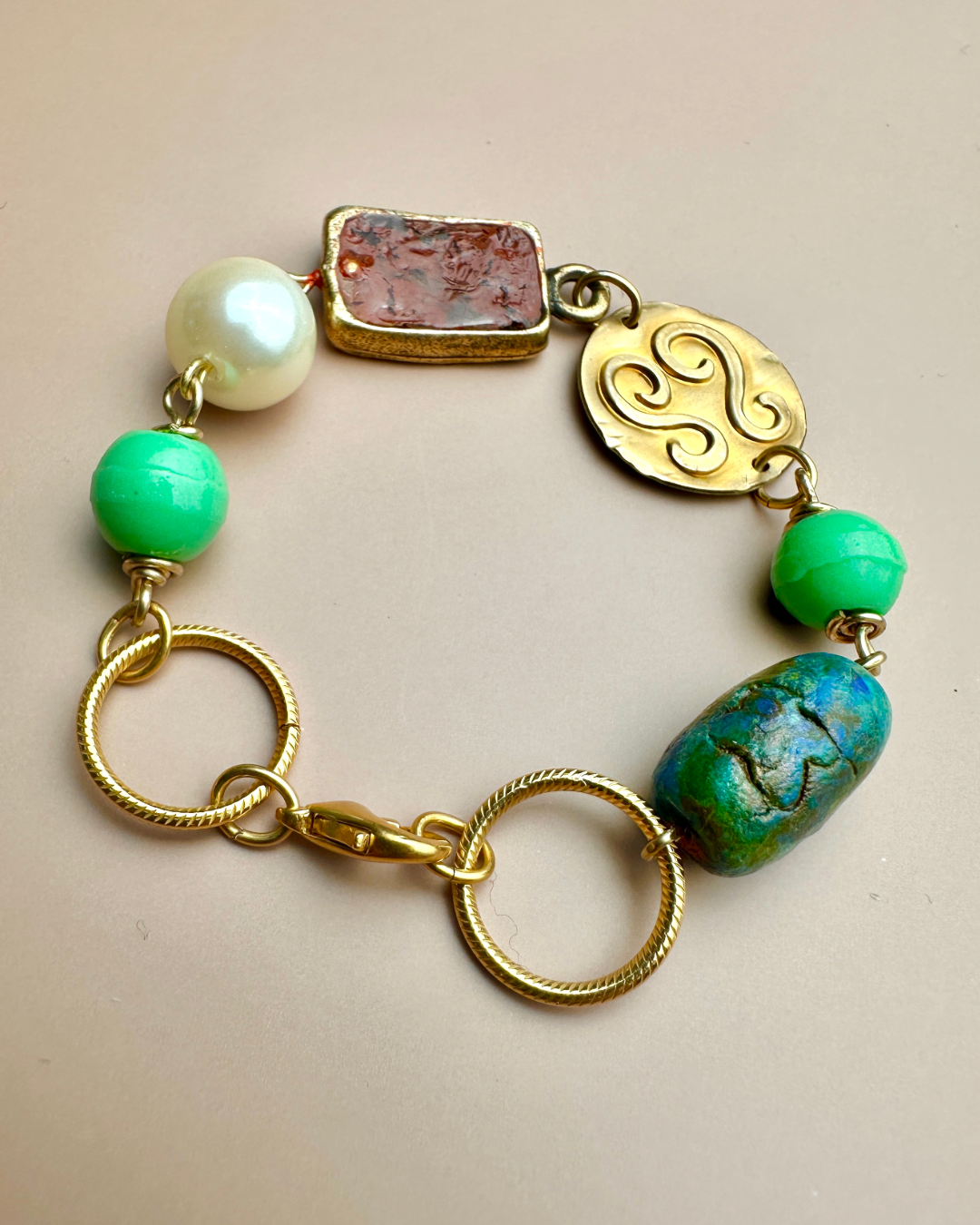 Ancient Pearl Bracelet & Earrings Complete Kit!