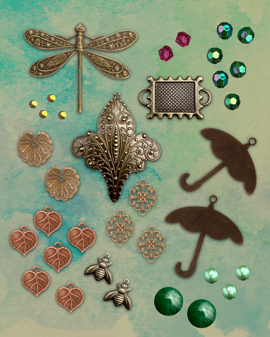 Highland Regency Necklace Bracelet & Earrings Inspo Bundle