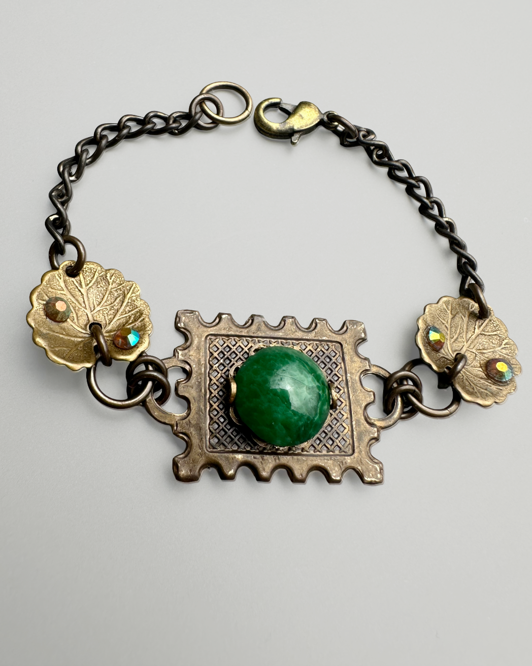 Scalloped Rectangle Bezel, 31x19mm (2pc)