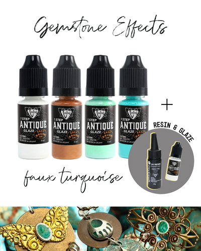 Faux Turquoise Gemstone Effects Kit