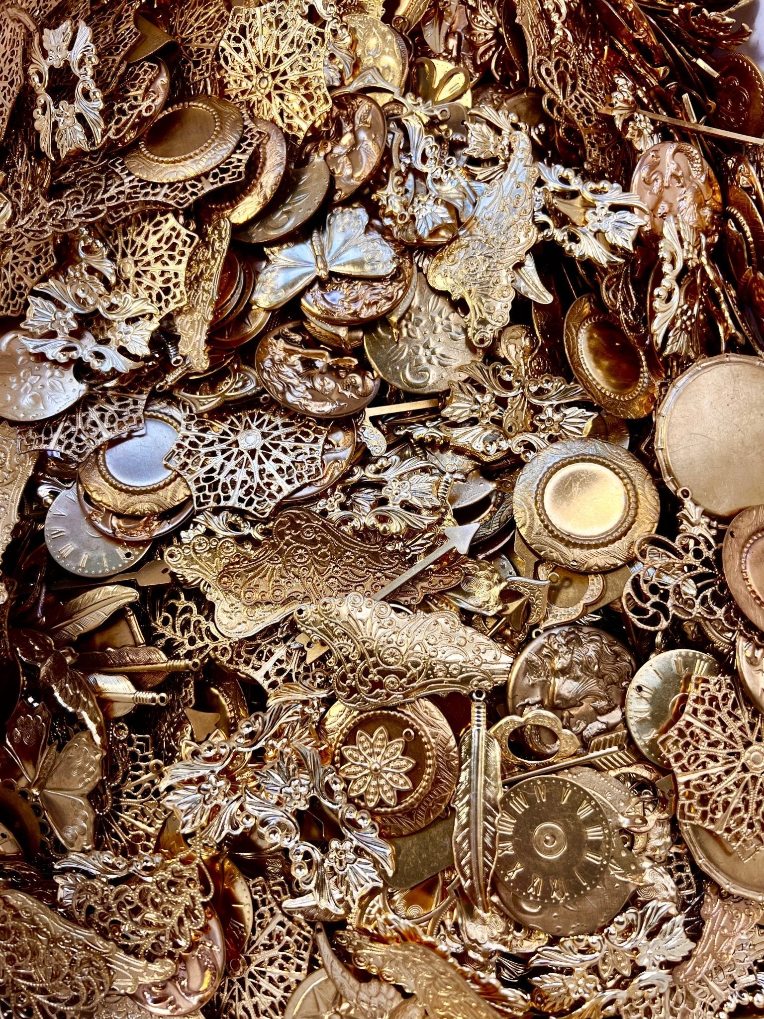 Brass Stampings Pack 1oz