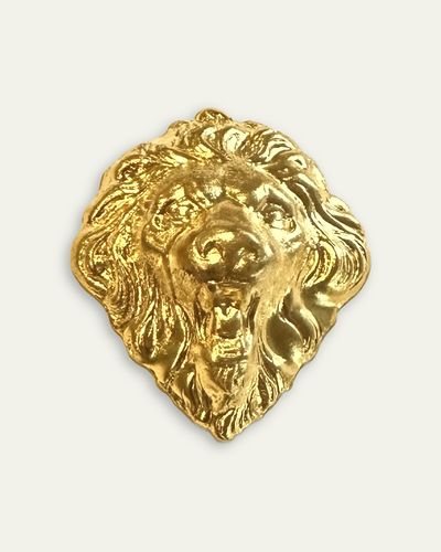 Beauty & the Beast Lion Pendant - no hole