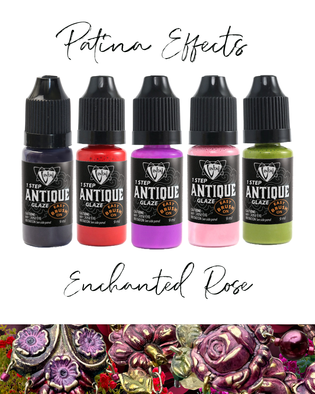 Enchanted Rose Patina Effects Kit