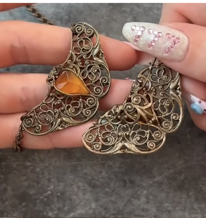 Flower Filigree, 48mm, (1pc)