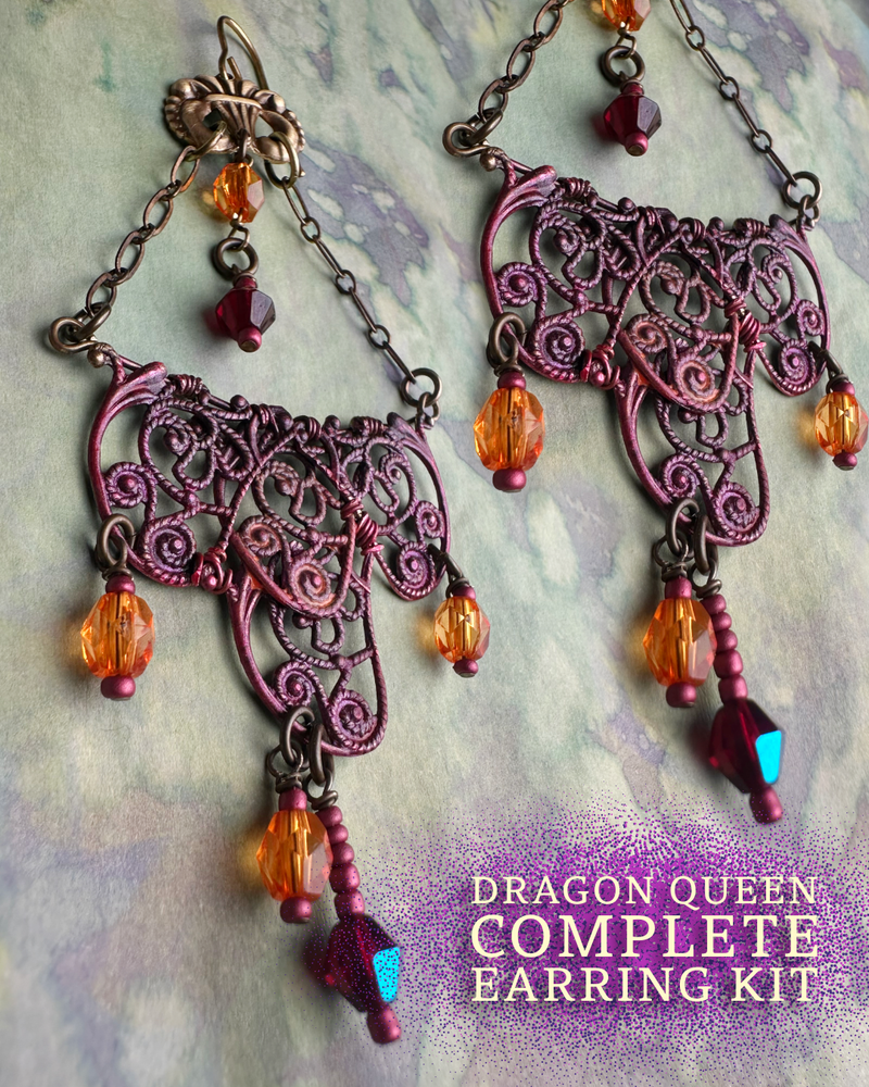 Dragon Queen Complete Earring Kit
