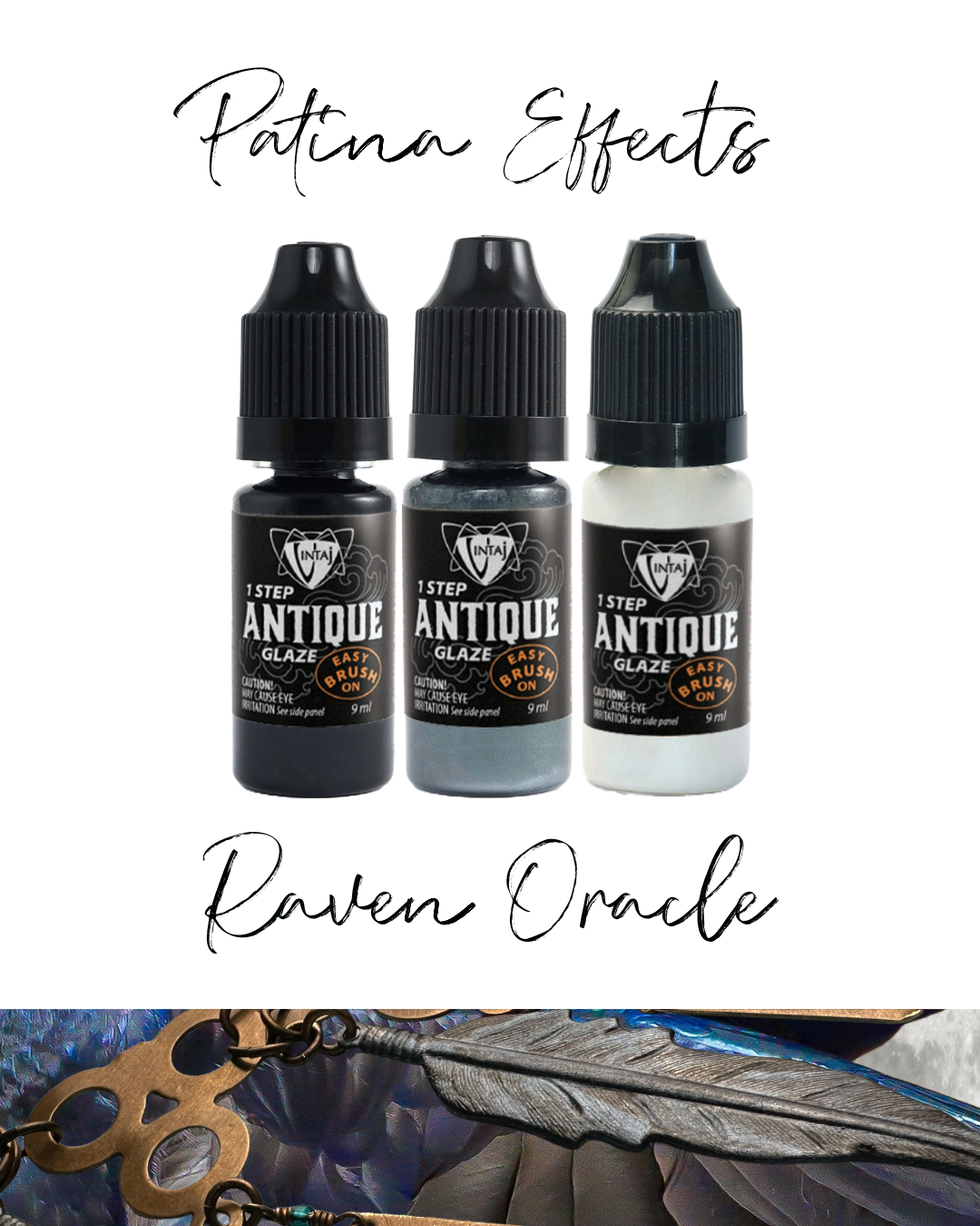 Raven Oracle Patina Effects Kit
