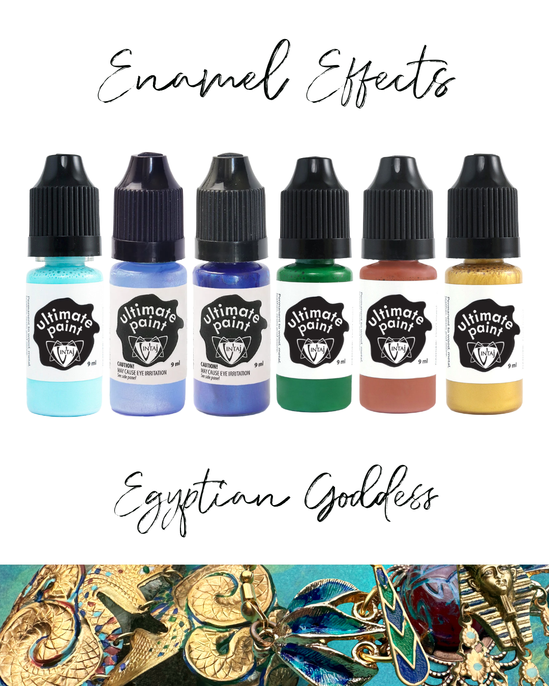 Egyptian Goddess - Enamel Effects - Ultimate Paint Set