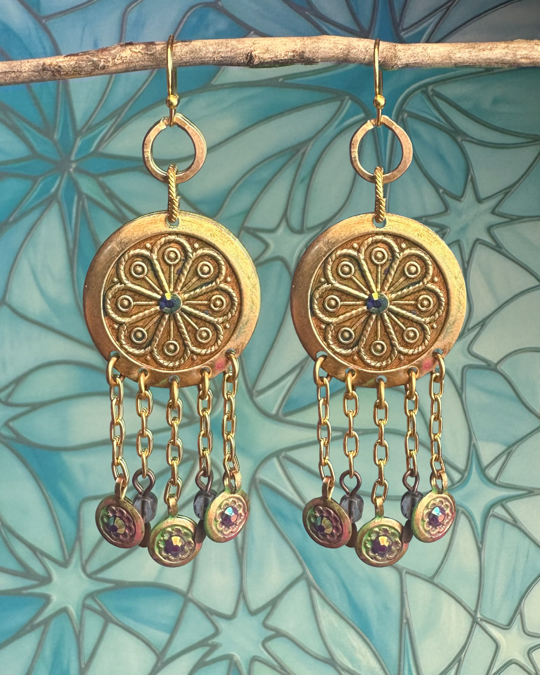 Bohemian Coins Earrings Kit