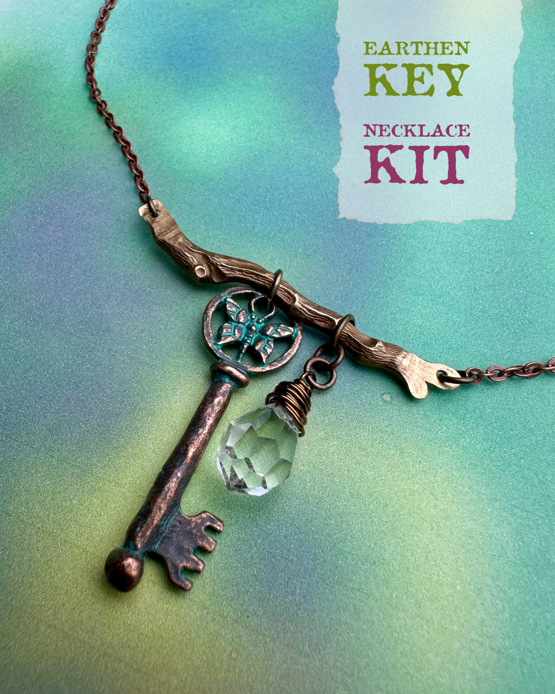 Earthen Key Necklace Kit