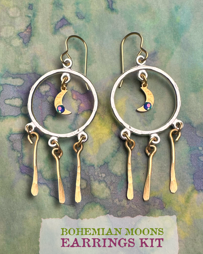 Bohemian Moons Earrings Kit
