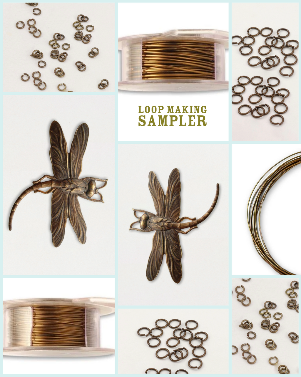 Loop Making Class Necklace Sampler